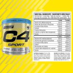 Cellucor C4 Sport Pre Workout Powder - Preworkout Energy with Creatine, Beta-Alanine, and 135mg Caffeine - NSF Certified for Sport - Blue Raspberry, 30 Servings - Image 4