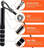PACETAP Jump Rope, Adjustable Steel Wire Skipping Rope, Workout for Double Unders, Cross Fitness, Boxing, Exercise, Professional Speed Rope with Swivel Ball Bearing for Men & Women - Image 3