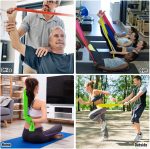 Resistance Bands Elastic Exercise Bands 3 Pack Physical Therapy Tension Band Recovery Band Workout Strength Training Bands for Women, Yoga, Arms,Upper Body and Shoulders - Image 4