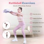 Adjustable Dumbbell Set of 2, 4 in 1 Free Weights Dumbbells Set for Women with Fast Adjustment, Each 2lb 3lb 4lb 5lb Hand Weights Set for Home Gym & Outdoor Exercise Training - Image 4