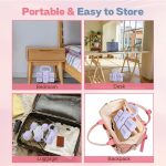 Adjustable Dumbbell Set of 2, 4 in 1 Free Weights Dumbbells Set for Women with Fast Adjustment, Each 2lb 3lb 4lb 5lb Hand Weights Set for Home Gym & Outdoor Exercise Training - Image 5