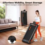 Walking Pad Treadmill with Speaker, 4-in-1 6.2MPH Treadmill for Home with App Compatible, 10% Incline, LED Display, 2.75HP Brushless Motor, 350 LB Weight Capacity, 12 HIIT Programs - Image 9