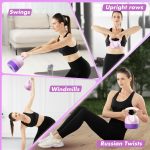 Yes4All Adjustable Kettlebell Weights Set for Women Strength Training, Kettlebells Workout Equipment for Home Gym - Image 6