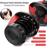 15 in 1 Adjustable Dumbbell 52.5lb with Fast Automatic Adjustable and Weight Plate for Body Workout Home Gym 52.5LB/24KG - Image 3