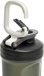 Contigo Fit Shake & Go 2.0 Protein Shaker Bottle with Leak-Proof Lid, Gym Water Bottle with Whisk and Carry Handle, Dishwasher Safe Mixer Bottle, Sake/Salt, 28 oz (828 mL) - Image 5