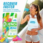 QUENCH EAA Aminos + Electrolytes - Complete Blend of 9 EAAs - 10g Total Amino Acids - Vitamins, Antioxidants, Electrolytes - ZERO Sugar, Carbs, Calories (Sour Gummy Blast) - Image 6