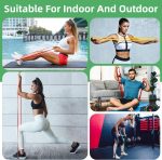 Resistance Bands,Exercise Bands,Workout Bands,Resistance Bands Set for Legs,Pull Up Bands,Stretch Bands for Exercise,Muscle Training, Physical Therapy, Shape Body, Men Women - Image 7