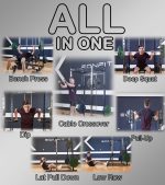 Eonfit E3 Smith Machine for Home Gym Equipment, Multi-Function Power Cage Squat Rack with Cable Crossover LAT Pulldown Pulley System All in One - Image 3