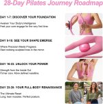 Home Pilates Ring and Ball Set for Women with 5 Resistance Bands Magic Circle Workout Essentials Starter Kit for Beginners, Shape Your Body with 15 Min Daily Routine - Image 3