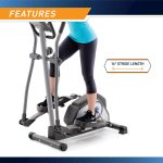 Marcy Magnetic Elliptical Trainer Cardio Workout Machine - Image 6