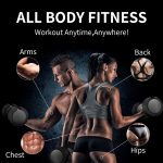 EnterSports 26.5LBS/40LBS/60LBS Adjustable Dumbbell Set Quick Adjustment Space-saving Dumbbells with Non-Slip Handle Adjustable Weight, Convertible Dumbbell Weights Suitable for Women Men Home Office Gym Body Strength Training - Image 6