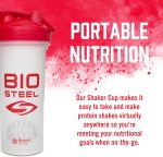 BioSteel Premium Shaker Bottle 28oz, Leak-Proof Protein Shaker Cup with Mixing Ball, BPA Free, Dishwasher Safe - Image 4