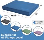 StrongTek Professional Foam Balance Pad – High-Density TPE Foam Knee Pad, Large Non-Slip & Water-Resistant, Stability Cushion Pad for Balance Training, Exercise, Physical Therapy, Yoga, Core Strength & Rehabilitation - Image 3