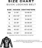 Gymreapers Quick Locking Weightlifting Belt for Bodybuilding, Powerlifting, Cross Training - 4 Inch Neoprene with Metal Buckle - Adjustable Olympic Lifting Back Support - Image 6