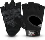 BEAST RAGE Workout Gloves for Men and Women, Fingerless Weight Lifting Glove with Palm Protection Padding, Breathable and Lightweight Gym Gloves for Weightlifting, Cycling Pull Up - Image 6