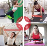Resistance Bands for Working Out, Exercise Bands with 5 Resistance Levels Fit for Home Fitness, Strength Training, Natural Latex Resistance Band Include Instruction Guide and Carry Bag. - Image 6