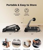 AIRHOP Ab Machine, Sit Up Exercise Equipment for Ab Workout, Abdominal Exercise Equipment with 3 Adjustable Resistance and Automatic Rebound, Adjustable Ab Trainer Machine for Home Gym - Image 5