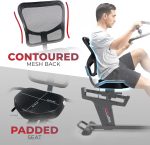 Sunny Health & Fitness Cross Trainer Performance Recumbent Bike with Dual Motion Arm Exercisers, Quick Adjust Seat & Optional Exclusive SunnyFit App Enhanced Bluetooth Connectivity - Image 5