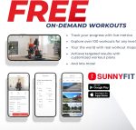 Sunny Health & Fitness Cross Trainer Performance Recumbent Bike with Dual Motion Arm Exercisers, Quick Adjust Seat & Optional Exclusive SunnyFit App Enhanced Bluetooth Connectivity - Image 7