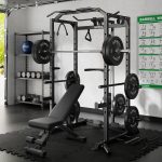 C1-V4 Power Cage, 2000LBS Squat Rack with LAT Pulldown, Multi-Function Weight Cage Strength Training Machine, Workout Cage with More Attachments for Home Gym Garage - Image 7