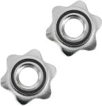 Sunny Health & Fitness 60 Inch Threaded Chrome Barbell Bar, 1 Inch Barbell Diameter with Ring Collars, Strength Training Routine, Durable & Reliable - STBB-60 - Image 6