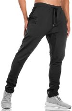 BROKIG Mens Jogger Sport Pants, Casual Gym Workout Sweatpants with Double Pockets - Image 2