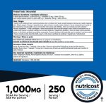 Nutricost BCAA Supplement (1000mg) 500 Capsules - 2:1:1 Branched Chain Amino Acids - Gluten-Free, Non-GMO - Image 3