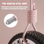 Speed Jump Rope for Fitness - Skipping Rope for Women Men Exercise with Adjustable Length Jumping Rope and Alloy & Silicone Handles Suitable for Workout Boxing Home Gym - Image 4