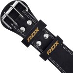 RDX Weight Lifting Belt for Fitness Gym - Adjustable Leather Belt with 6 inches Padded Lumbar Back Support - Great for Bodybuilding, Training, Powerlifting, Deadlifts Workout & Squats Exercise - Image 7