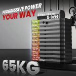 Soozier Home Gym Equipment Weight Training Machine, Multifunction Workout Machine with 143lbs Weight Stack for Full Body Workout and Strength Training - Image 5