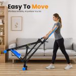 OWLSKY Air Walk Elliptical Exercise Machine for Home Gym – Full-Body Cardio Cross Trainer Glide Exercise with LCD Monitor, Device Holder, Low-Impact Workout, Full Body Fitness Equipment 400LBS - Image 7