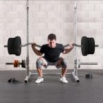 Soozier 50LBS Barbell Weight Set, Adjustable Weights for Home Gym with Curl Bar and Non-slip Handle, for Women and Men Weight Lifting Training - Image 3