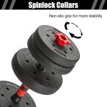 Dumbbells Weight Set for home gym dumbellsgym set haltere et poids Exercise & Fitness Dumbbell free dumble adjustable as a barbell pair 3 in 1 neoprene bars for men and women Training Equipment - Image 4