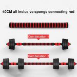 Dumbbells Weight Set for home gym dumbellsgym set haltere et poids Exercise & Fitness Dumbbell free dumble adjustable as a barbell pair 3 in 1 neoprene bars for men and women Training Equipment - Image 5