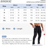 BROKIG Mens ZeroArmor Gym Joggers Sweatpants Tapered Workout Jogging Athletic Slim Track Sweat Pants with Zipper Pocket - Image 8