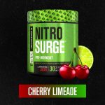 NITROSURGE Pre Workout Supplement - Endless Energy, Instant Strength Gains, Clear Focus, Intense Pumps - Nitric Oxide Booster & Preworkout Powder with Beta Alanine - 30 Servings, Cherry Limeade - Image 3