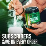 NITROSURGE Pre Workout Supplement - Endless Energy, Instant Strength Gains, Clear Focus, Intense Pumps - Nitric Oxide Booster & Preworkout Powder with Beta Alanine - 30 Servings, Cherry Limeade - Image 5