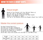 Redify Jump Rope,Jump Ropes for Fitness for Women Men and Kids,Speed Jumping Rope for Workout with Ball Bearings,Adjustable Skipping Rope for Exercise&Slim Body at Home School Gym - Image 5