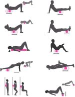 Kunova 13" Deep Tissue Grid Yoga Fitness EVA Massage Foam Roller with Carrying Bag Medium Density Deep Tissue Massager for Muscle Massage and Myofascial Trigger Point Release - Image 6