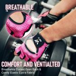 WESTWOOD FOX Weight Lifting Gloves for Men Women Gym Gloves with Wrist Wrap Support for Workout Training Exercise Fitness Hanging, Pull ups for Dumbbell, Cycling - Image 3