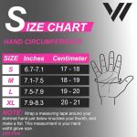 WESTWOOD FOX Weight Lifting Gloves for Men Women Gym Gloves with Wrist Wrap Support for Workout Training Exercise Fitness Hanging, Pull ups for Dumbbell, Cycling - Image 4