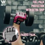 WESTWOOD FOX Weight Lifting Gloves for Men Women Gym Gloves with Wrist Wrap Support for Workout Training Exercise Fitness Hanging, Pull ups for Dumbbell, Cycling - Image 5
