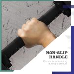 Soozier 2-in-1 Adjustable Weight Barbell & Dumbbells Set, Free Weights Set with Non-Slip Handlebars for Men and Women Home Gym Training - Image 5