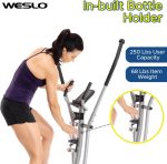 Weslo's Momentum G 4.1 Rear-Drive Elliptical Exercise Machine by Fitness Factory with Inertia-Enhanced Flywheel, Black - Image 3