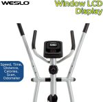 Weslo's Momentum G 4.1 Rear-Drive Elliptical Exercise Machine by Fitness Factory with Inertia-Enhanced Flywheel, Black - Image 5