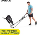 Weslo's Momentum G 4.1 Rear-Drive Elliptical Exercise Machine by Fitness Factory with Inertia-Enhanced Flywheel, Black - Image 7