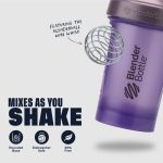 BlenderBottle Classic V2 Shaker Bottle Perfect for Protein Shakes and Pre Workout, 28oz, Full Color Purple - Image 3