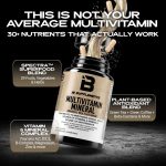 Iron Brothers Multivitamin Mineral for Women & Men | 30+ Nutrients w/Antioxidant Blend & High Absorption | Daily Multi Vitamin & Mineral Supplement for Energy & Metabolism Support - 120 Vegan Caps - Image 7