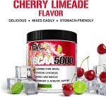 BCAA Powder | 5G Branched Chain Amino Acids per serving | Protein Synthesis, Muscle Building, Workout Support | 2:1:1 Ratio BCAA Amino Acids Supplement | Cherry | Made in Canada | 30 Servings (240g) - Image 5
