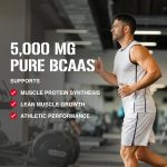 BCAA Powder | 5G Branched Chain Amino Acids per serving | Protein Synthesis, Muscle Building, Workout Support | 2:1:1 Ratio BCAA Amino Acids Supplement | Cherry | Made in Canada | 30 Servings (240g) - Image 6